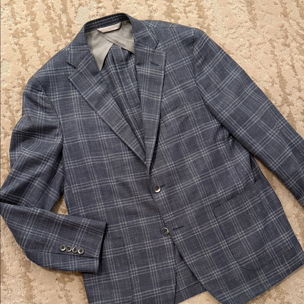 SAMUELSOHN by Loro Piana “summertime” : 42R wool/silk/linen “Super soft”